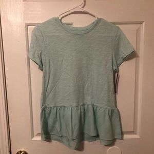 NWT Peplum Top